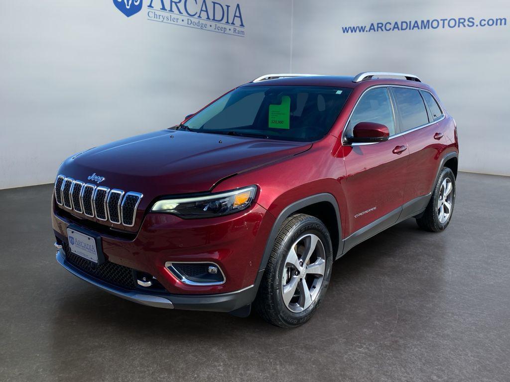 used 2021 Jeep Cherokee car, priced at $20,900