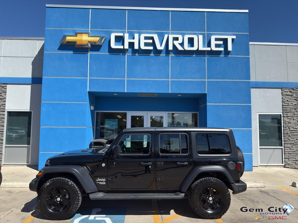 used 2020 Jeep Wrangler Unlimited car, priced at $25,999