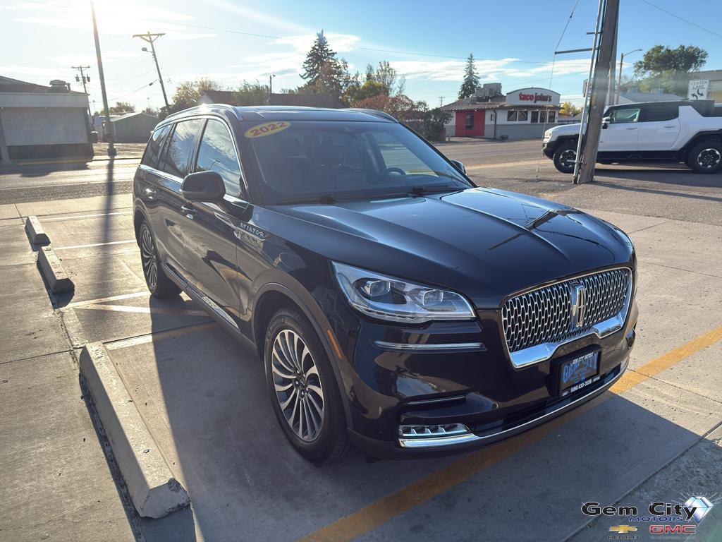 used 2022 Lincoln Aviator car, priced at $42,975