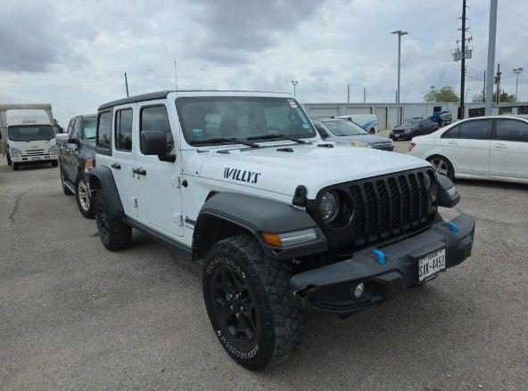 used 2023 Jeep Wrangler 4xe car, priced at $28,499