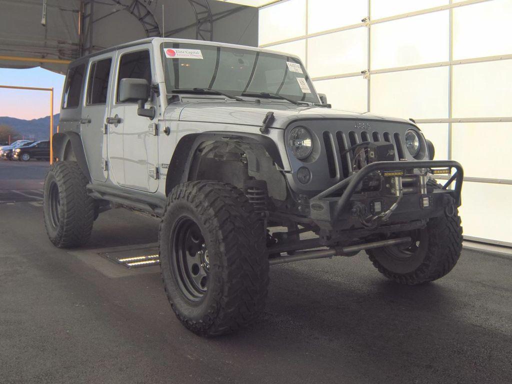 used 2018 Jeep Wrangler JK Unlimited car, priced at $22,572