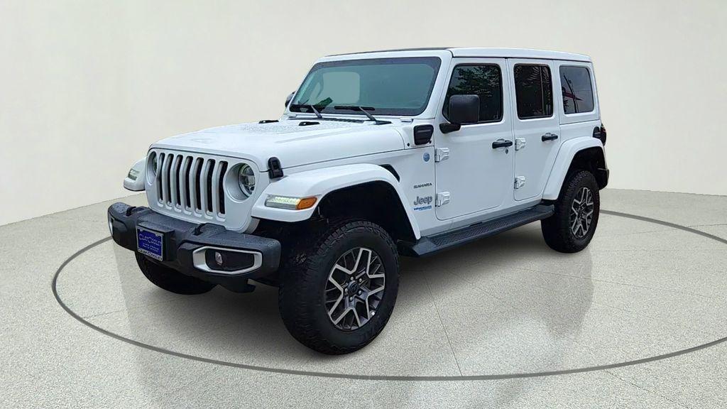 used 2021 Jeep Wrangler Unlimited 4xe car, priced at $29,224
