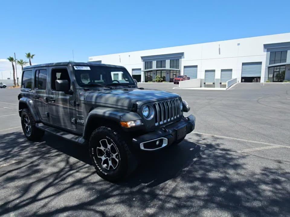 used 2019 Jeep Wrangler Unlimited car, priced at $26,324