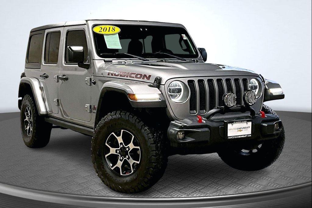used 2018 Jeep Wrangler Unlimited car, priced at $24,321