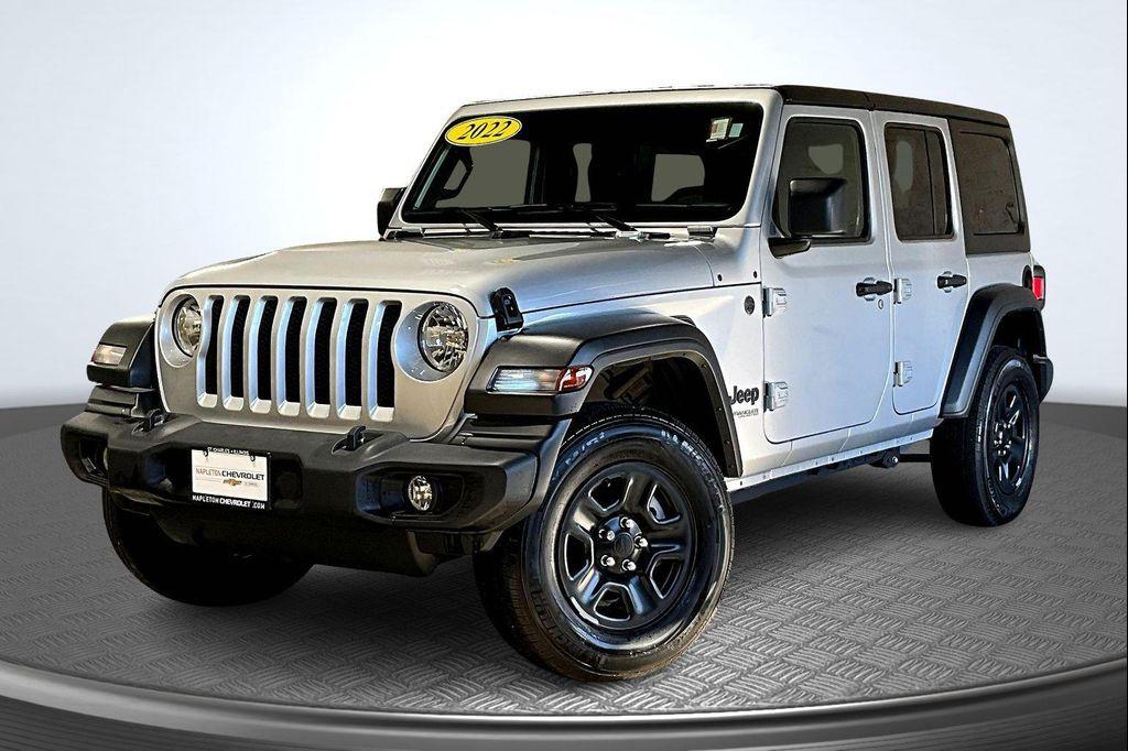 used 2022 Jeep Wrangler Unlimited car, priced at $27,895