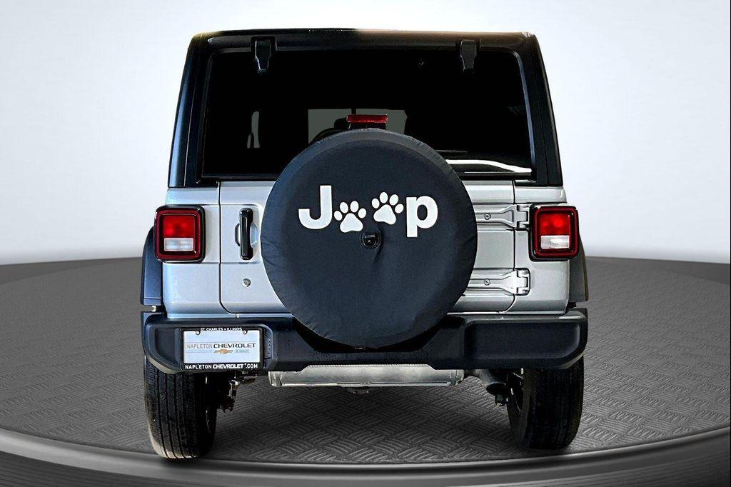 used 2022 Jeep Wrangler Unlimited car, priced at $26,877