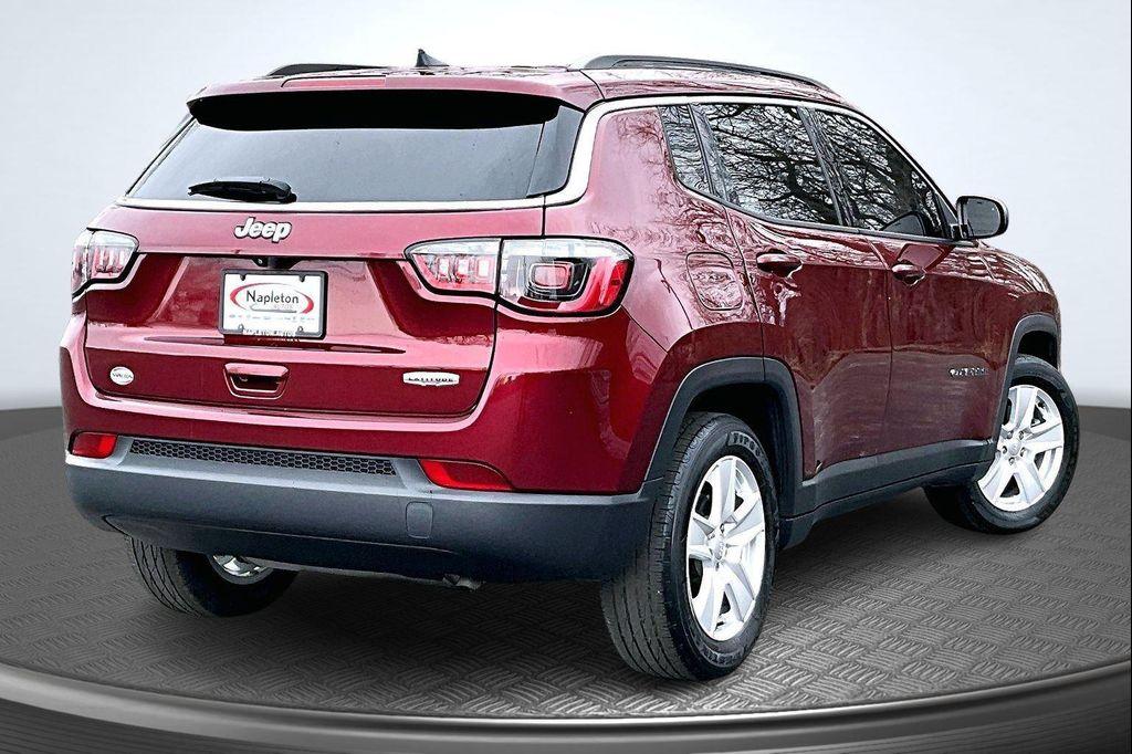 used 2022 Jeep Compass car, priced at $19,675