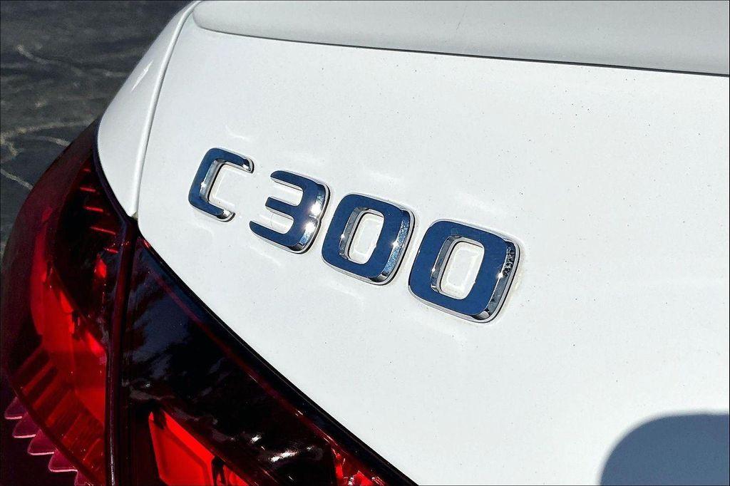 used 2024 Mercedes-Benz C-Class car, priced at $35,895