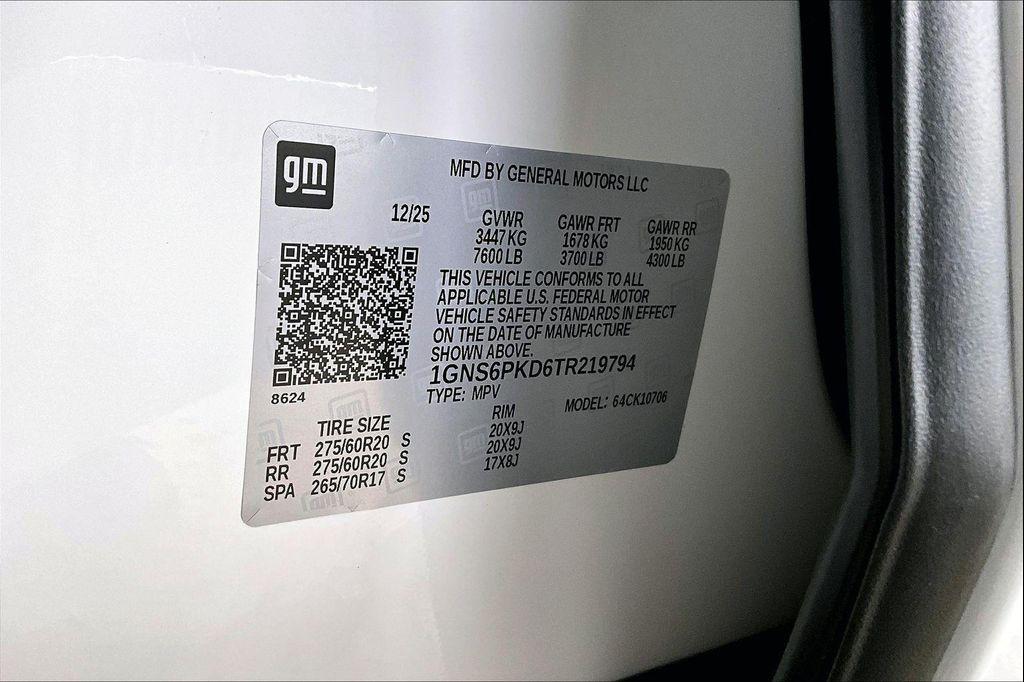 new 2026 Chevrolet Tahoe car, priced at $77,685