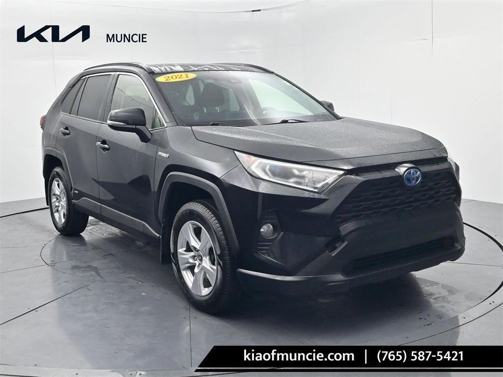 used 2021 Toyota RAV4 Hybrid car, priced at $24,486