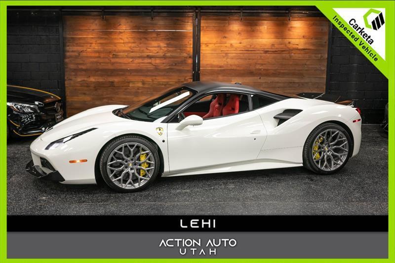 used 2018 Ferrari 488 GTB car, priced at $285,595
