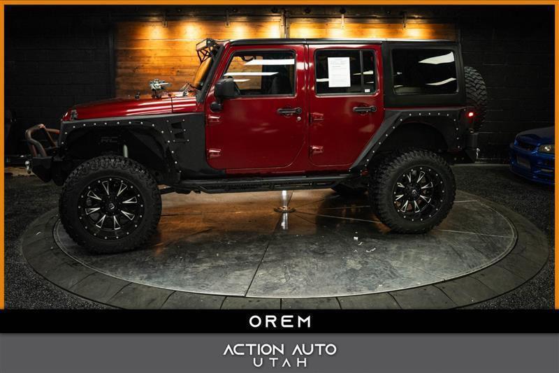 used 2013 Jeep Wrangler Unlimited car, priced at $15,395