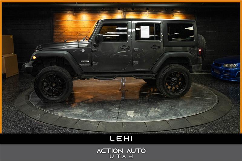 used 2017 Jeep Wrangler Unlimited car, priced at $17,095