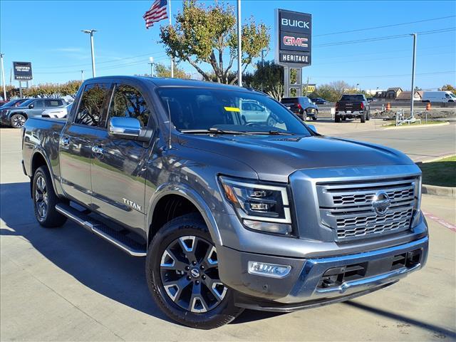 used 2021 Nissan Titan car, priced at $26,900