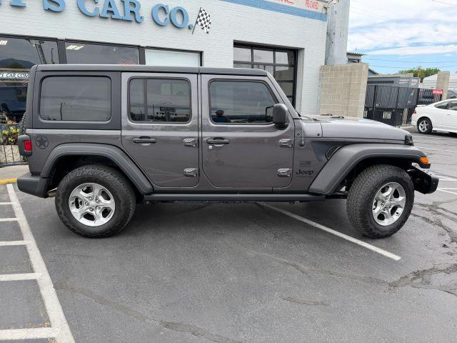 used 2021 Jeep Wrangler Unlimited car, priced at $27,287