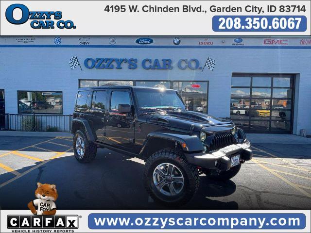used 2016 Jeep Wrangler Unlimited car, priced at $21,988