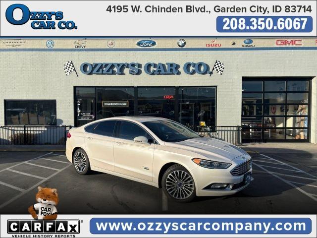 used 2017 Ford Fusion Energi car, priced at $11,988