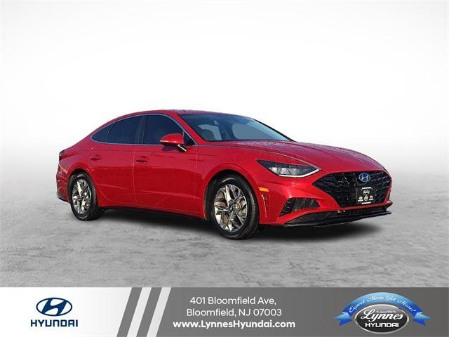 used 2021 Hyundai Sonata car, priced at $14,154