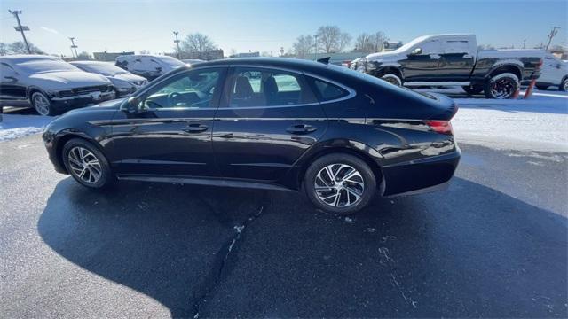 used 2021 Hyundai Sonata Hybrid car, priced at $16,683