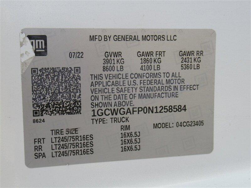 used 2022 Chevrolet Express 2500 car, priced at $25,995