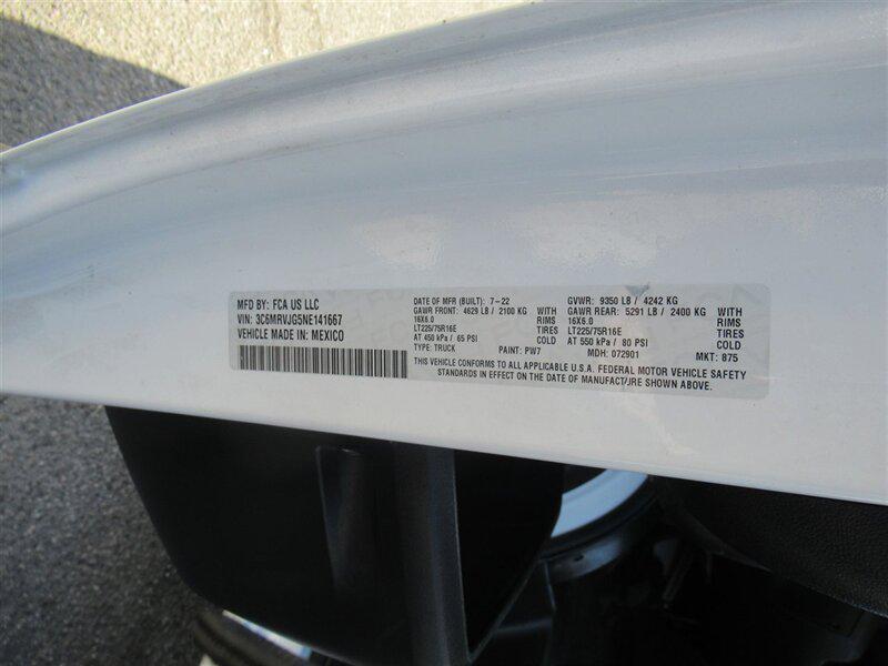 used 2022 Ram ProMaster 3500 car, priced at $24,995