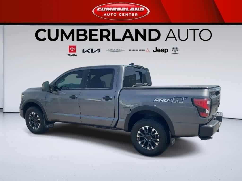used 2022 Nissan Titan car, priced at $37,243