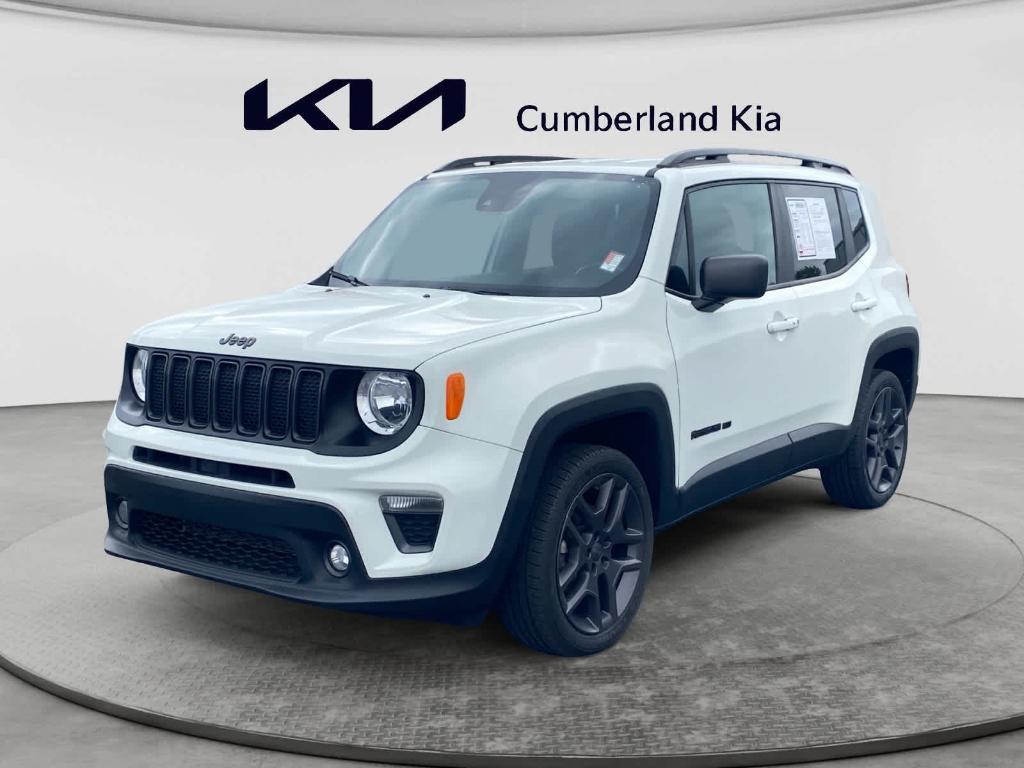 used 2021 Jeep Renegade car, priced at $17,499