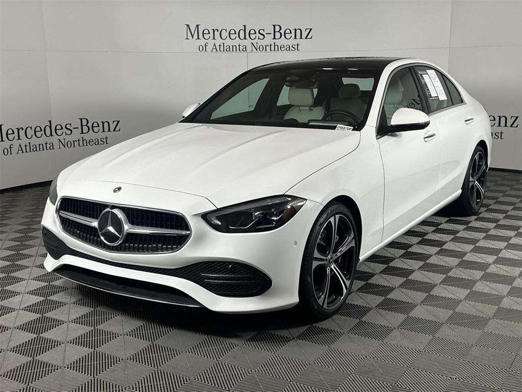 used 2023 Mercedes-Benz C-Class car, priced at $34,997
