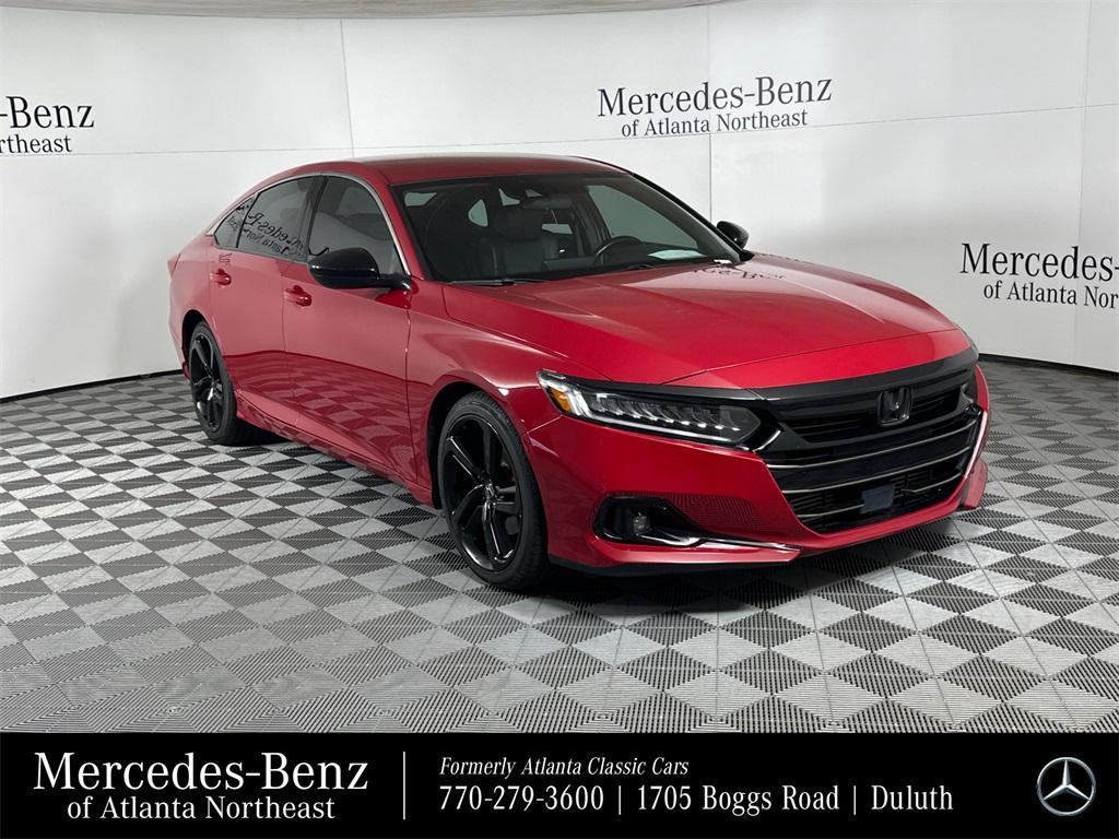 used 2021 Honda Accord car, priced at $22,462