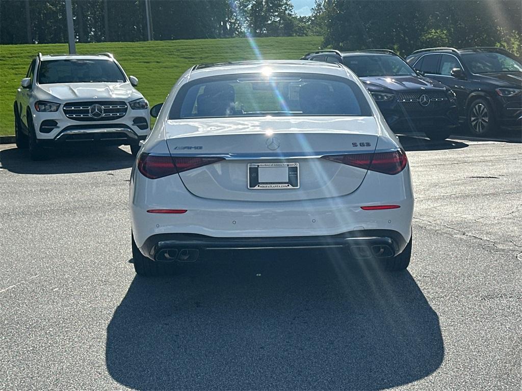new 2025 Mercedes-Benz AMG S 63 E car, priced at $205,080