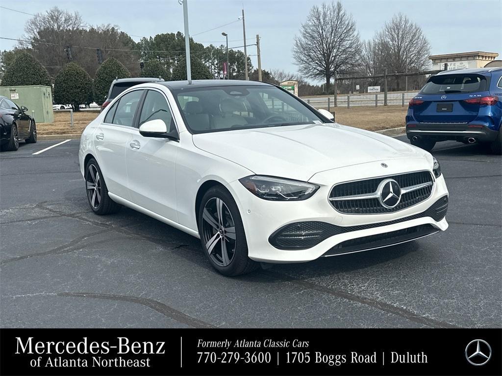 used 2025 Mercedes-Benz C-Class car, priced at $44,574