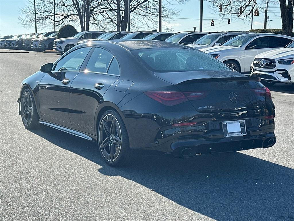 new 2025 Mercedes-Benz AMG CLA 35 car, priced at $66,120