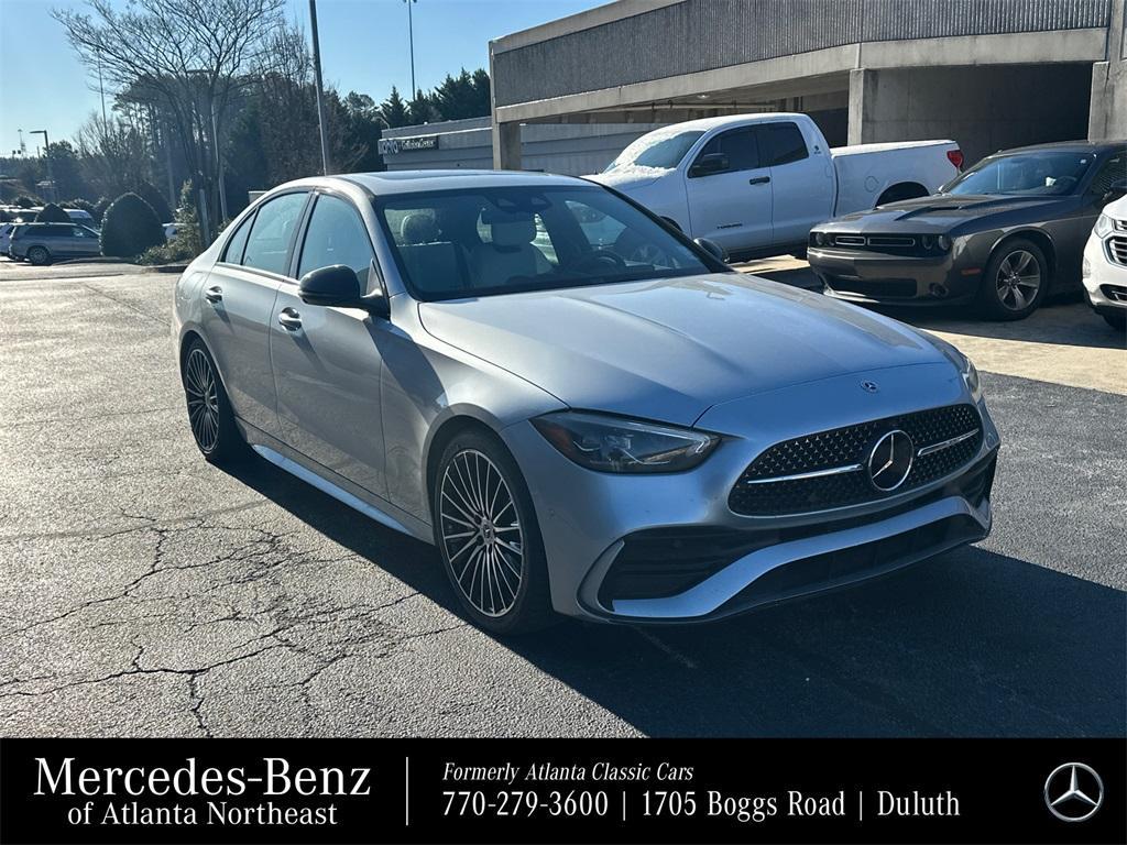 used 2023 Mercedes-Benz C-Class car, priced at $38,886