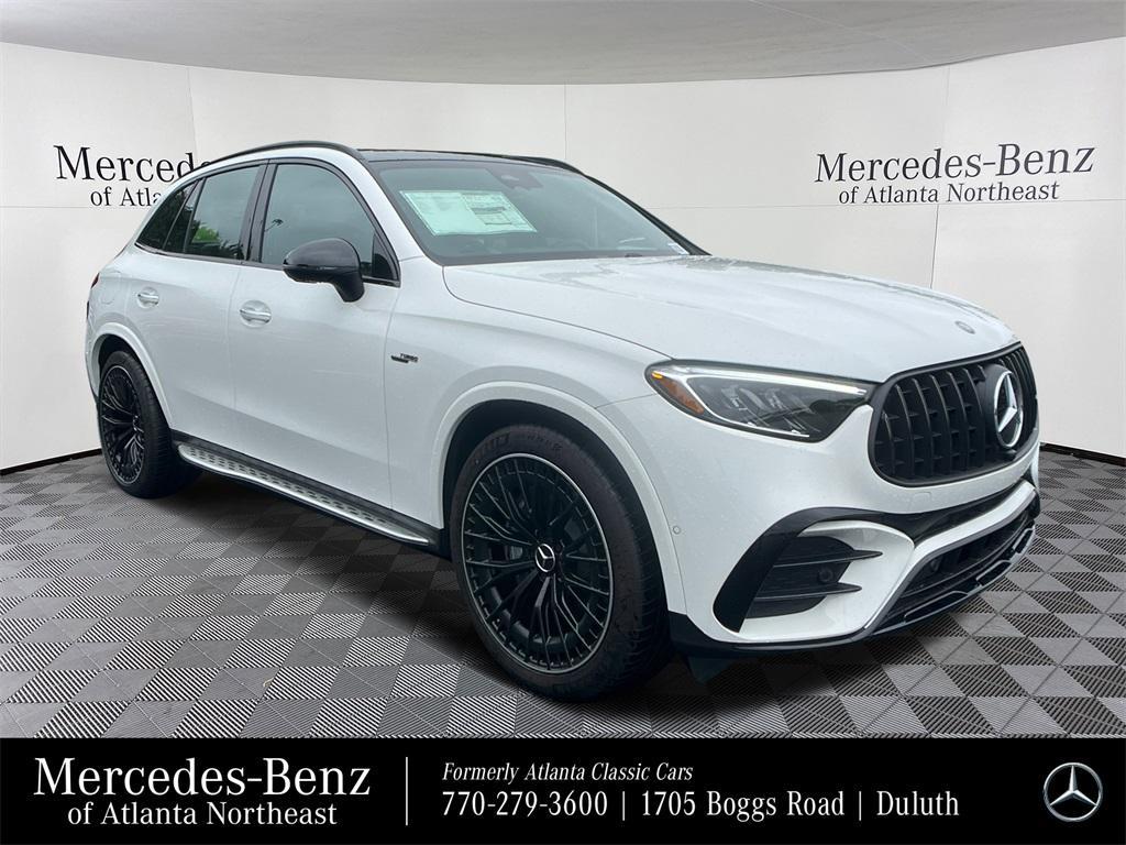new 2025 Mercedes-Benz AMG GLC 43 car, priced at $73,405