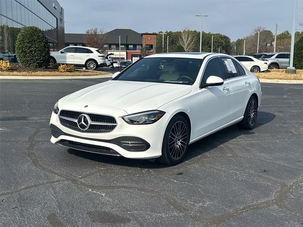 used 2023 Mercedes-Benz C-Class car, priced at $35,877