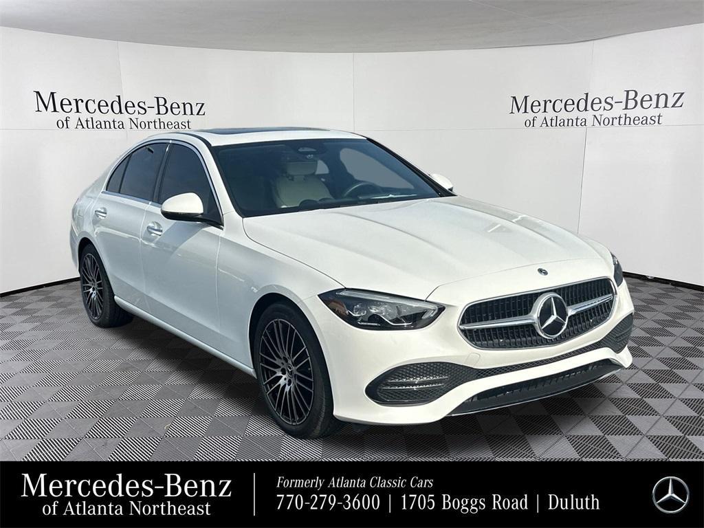 used 2023 Mercedes-Benz C-Class car, priced at $35,877