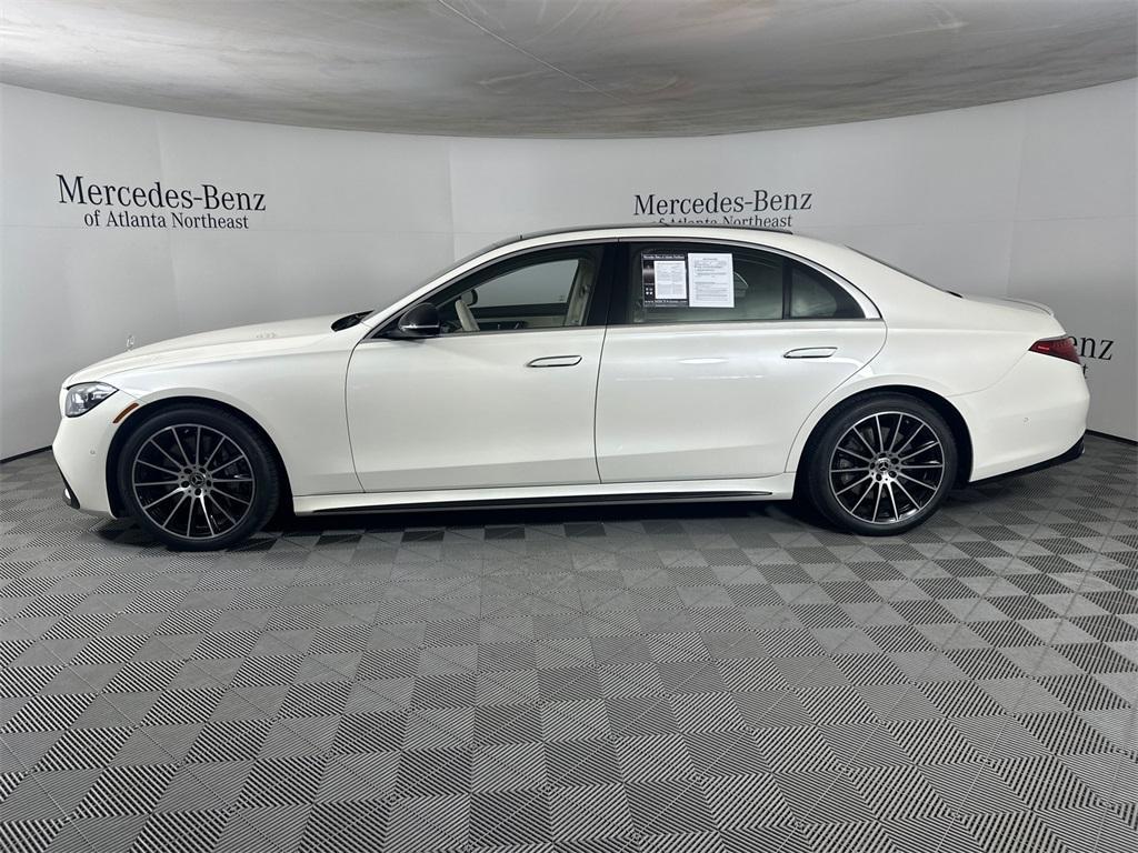 used 2022 Mercedes-Benz S-Class car, priced at $53,998
