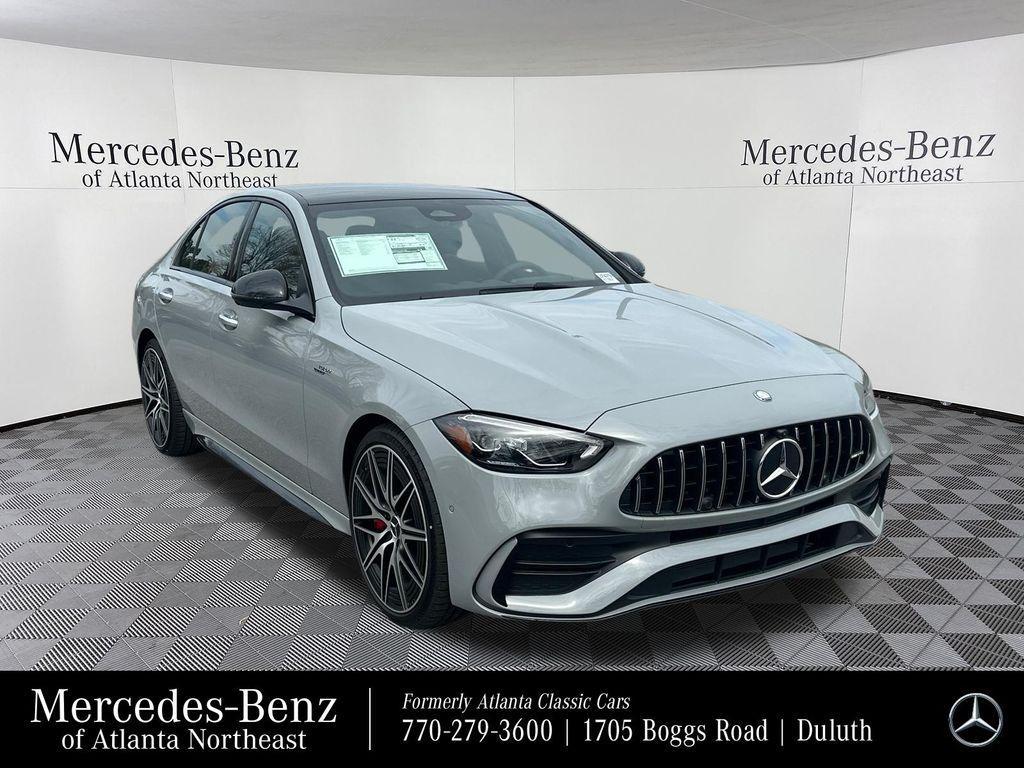 new 2026 Mercedes-Benz AMG C 43 car, priced at $77,825