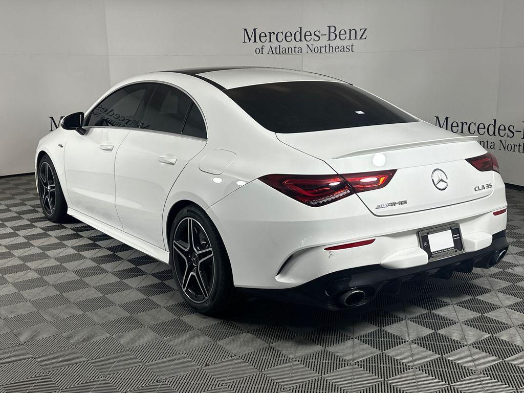 used 2022 Mercedes-Benz AMG CLA 35 car, priced at $34,611