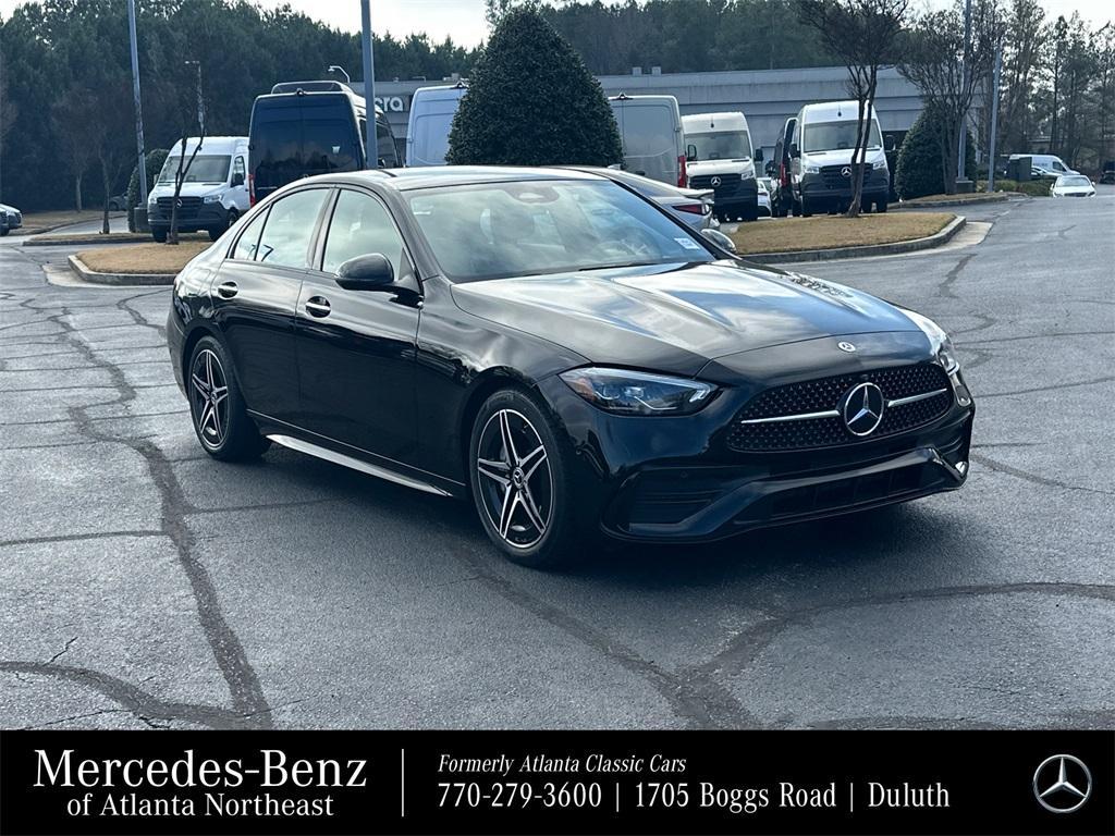 used 2024 Mercedes-Benz C-Class car, priced at $42,741