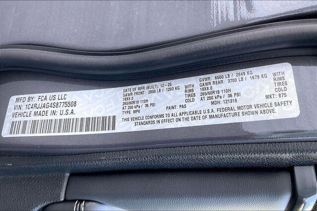 new 2025 Jeep Grand Cherokee L car, priced at $35,350