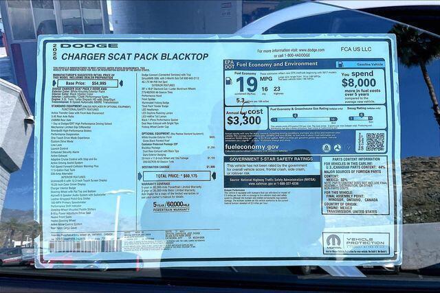 new 2026 Dodge Charger car, priced at $60,175