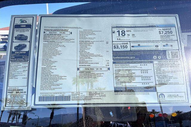 new 2026 Ram 1500 car, priced at $78,205