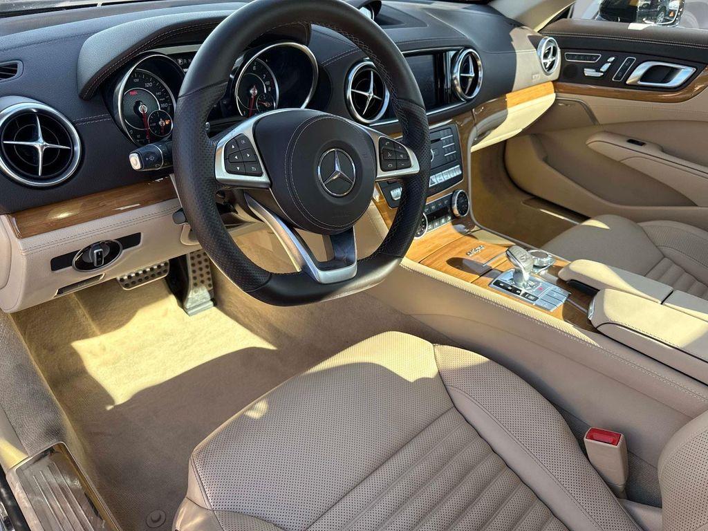 used 2018 Mercedes-Benz SL 550 car, priced at $45,995