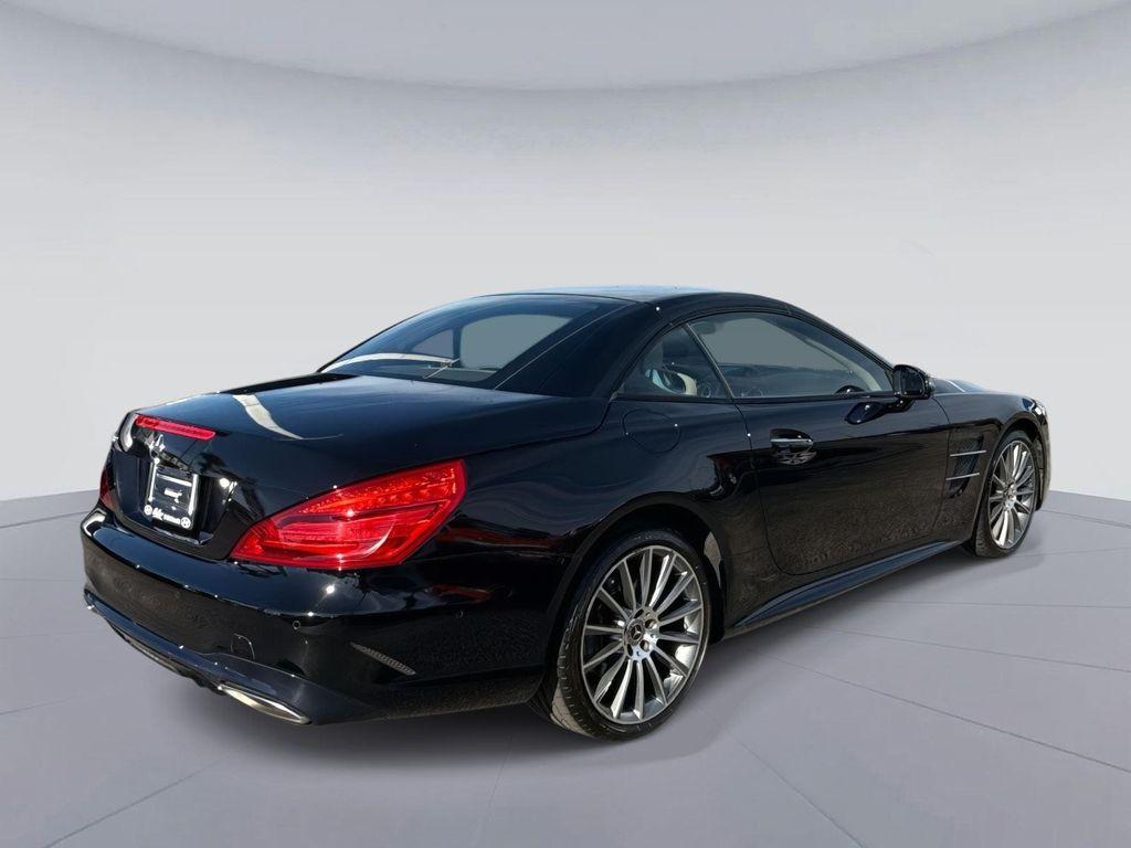 used 2018 Mercedes-Benz SL 550 car, priced at $45,995