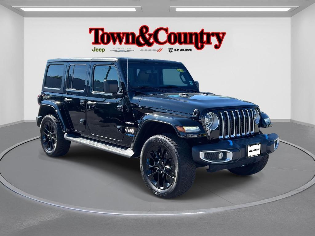used 2022 Jeep Wrangler Unlimited 4xe car, priced at $29,703