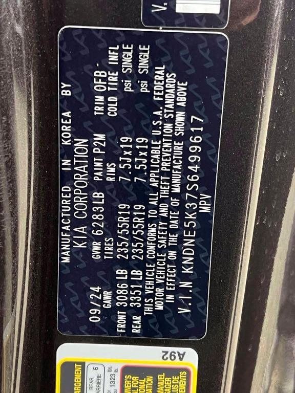 used 2025 Kia Carnival car, priced at $40,173