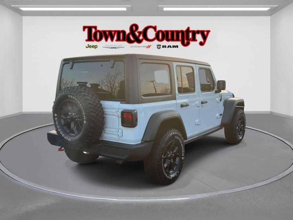 used 2020 Jeep Wrangler Unlimited car, priced at $25,474