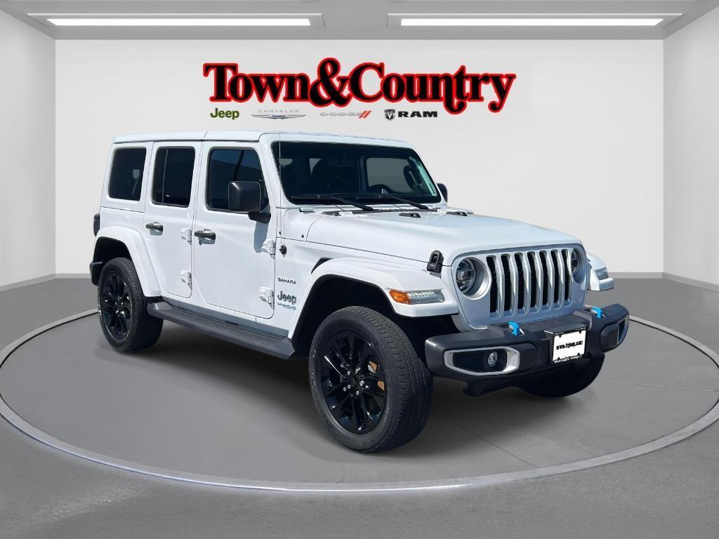 used 2022 Jeep Wrangler Unlimited 4xe car, priced at $31,101