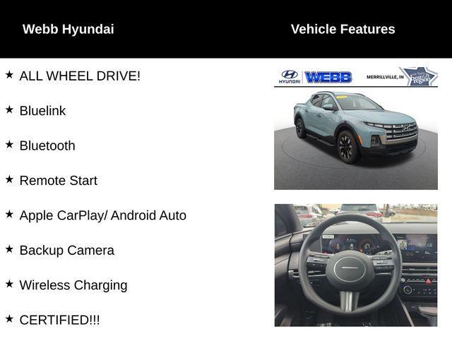 used 2025 Hyundai SANTA CRUZ car, priced at $28,824